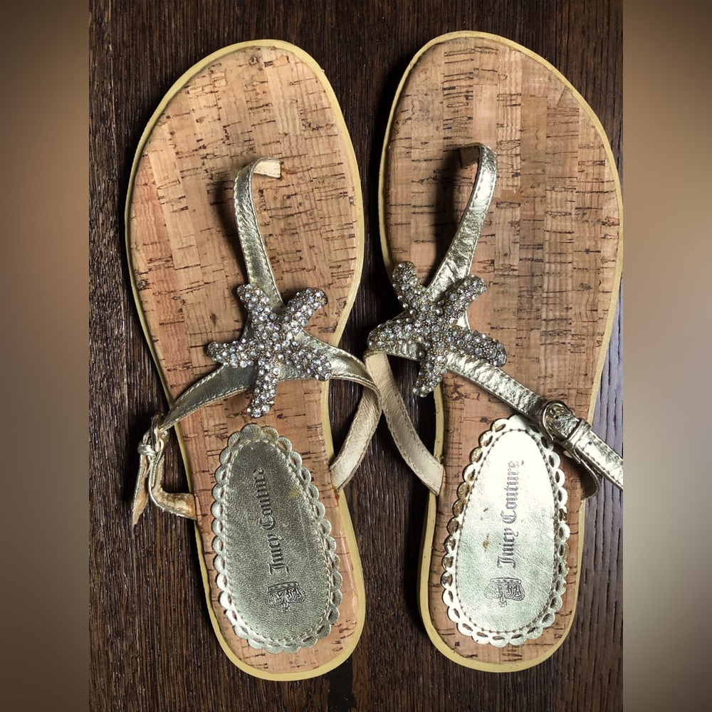 Juicy Couture Starfish Flipflops